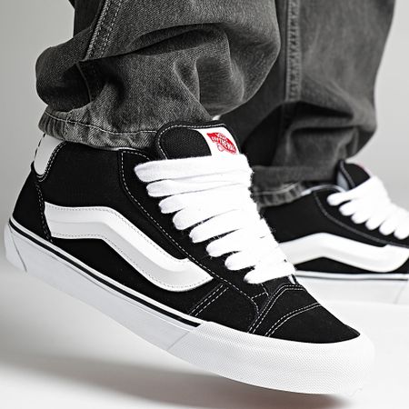 Vans - Knu Mid CQ96BT Negro Zapatillas True White