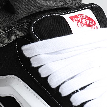 Vans - Knu Mid CQ96BT Negro Zapatillas True White
