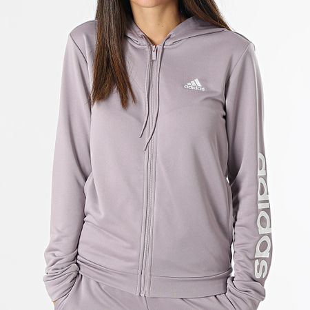 Adidas Performance - Chándal Mujer Linear IS0851 Morado