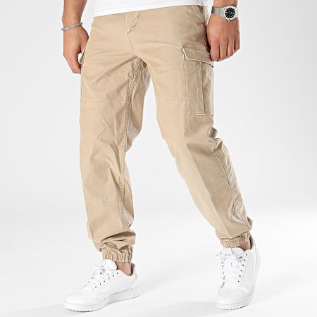 Tommy Hilfiger - Pantalón Cargo Gabardina 5192 Camel