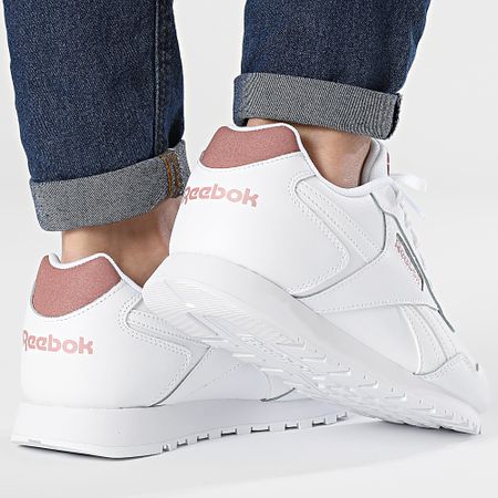 Reebok - Royal Glide 4606 Calzado Blanco Rosa Oro Zapatillas Mujer
