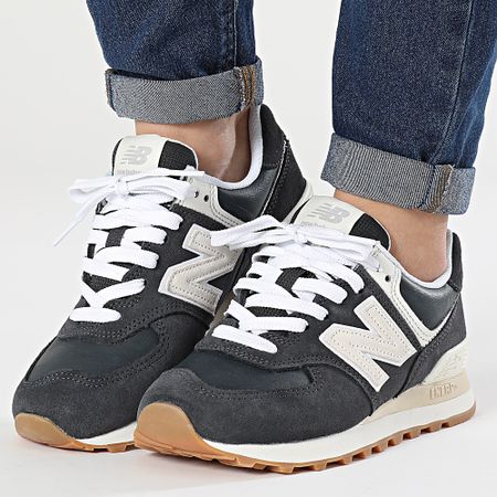New Balance - Zapatillas Mujer 574 WL574QF2 Beige Gris Oscuro