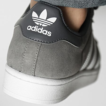 Adidas Originals - Zapatillas Superstar IF3645 Gris Cuatro Calzado Blanco Gris Cinco