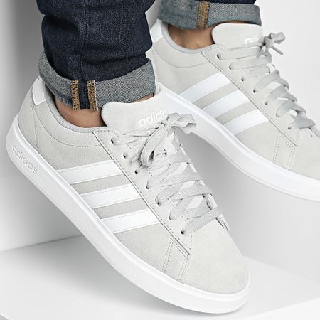 Adidas Performance - Grand Court 2.0 Zapatillas ID2970 Gris Dos Calzado Blanco