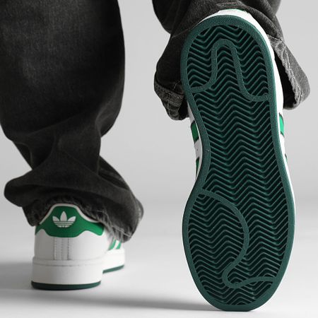Adidas Originals - Zapatillas Campus 00s IF8762 Core White Green Off White