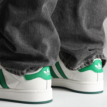 Adidas Originals - Zapatillas Campus 00s IF8762 Core White Green Off White