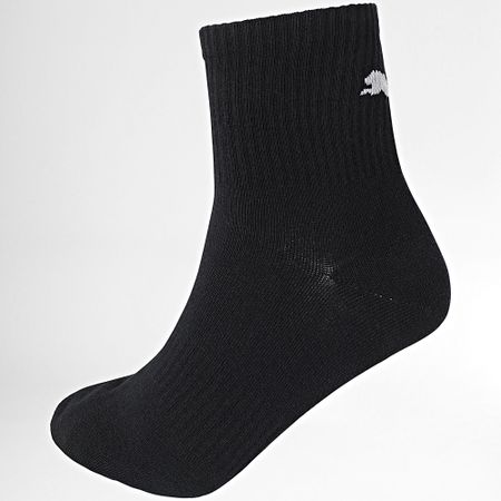 Puma - Lote de 3 pares de calcetines cortos 701225882 Azul Blanco Negro