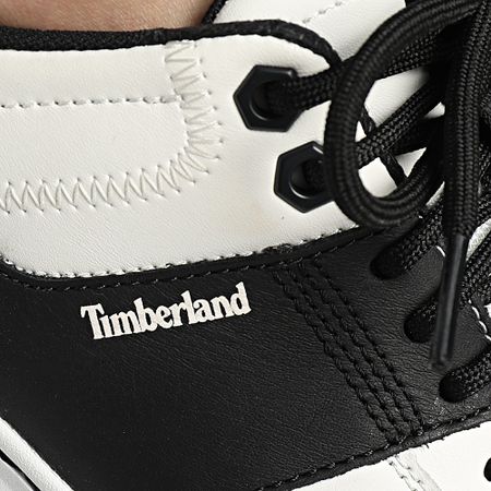 Timberland - Zapatillas Maple Grove Low Lace A66JH Blanco Full Grain Negro