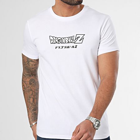Dragon Ball Z - Volver Vegeta Drip Camiseta Blanco
