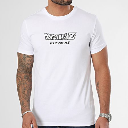 Dragon Ball Z - Volver Vegeta Drip Camiseta Blanco