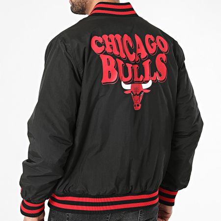 New Era - Chicago Bulls NBA Chaqueta Bomber 60435511 Negro