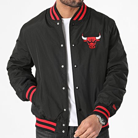 New Era - Chicago Bulls NBA Chaqueta Bomber 60435511 Negro