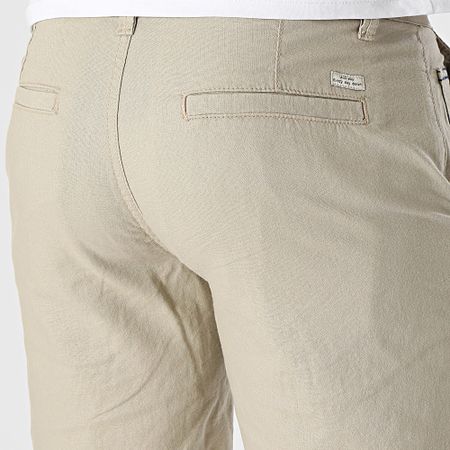 Blend - Pantalones cortos chinos de lino 20715214 Beige