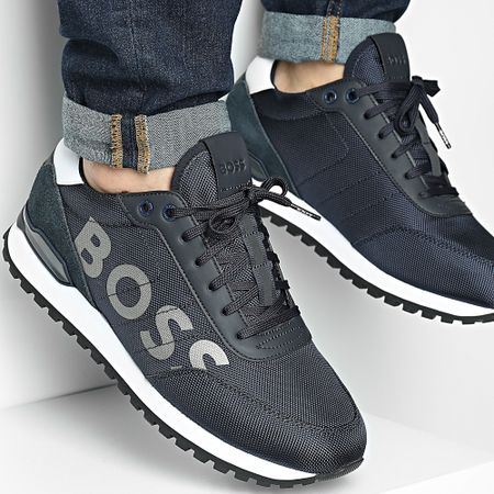 BOSS - Zapatillas Parkour Runn 50519383 Azul oscuro