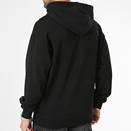 Hugo Azul - Sudadera con capucha Nalves 50522370 Negro