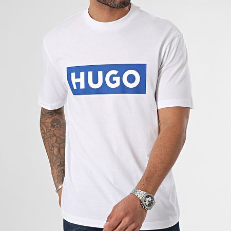 Hugo Azul - Camiseta Nico 50522376 Blanco
