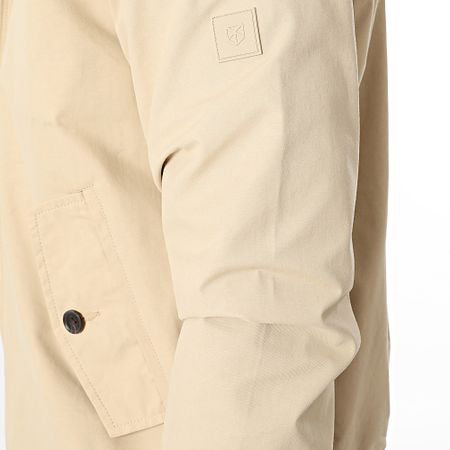 Jack And Jones - Chaqueta con cremallera Lurudy Harrington Beige