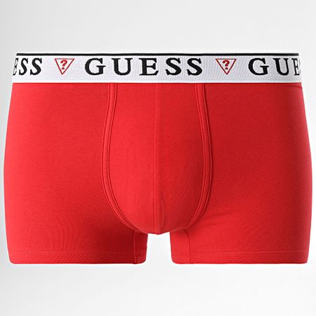 Guess - Set De 3 Boxers U97G01-KCD31 Rojo Blanco Gris