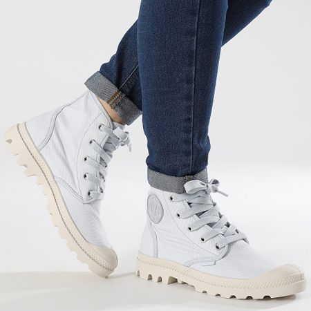 Palladium - Botas Mujer Pampa Hi 92352 Azul Art