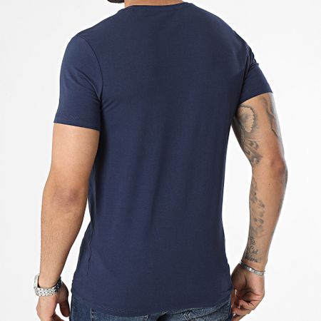 Guess - Camiseta U97M00-KCD31 Azul Marino