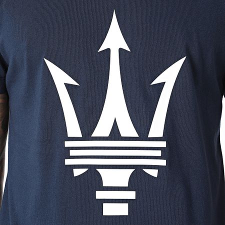 F1 et Motorsport - Camiseta Maserati Tridente Azul Marino