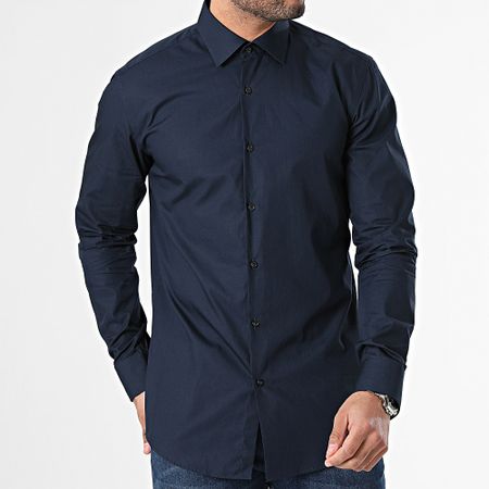 HUGO - Camisa Manga Larga C Jenno 50289499 Azul Marino
