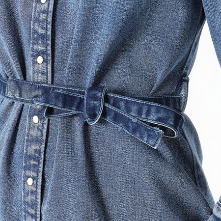 Only - Vestido vaquero Rocco azul para mujer