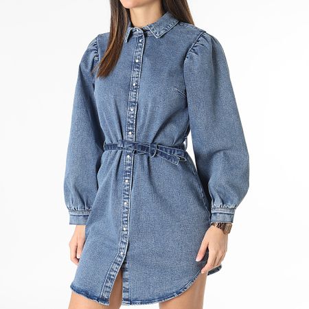 Only - Vestido vaquero Rocco azul para mujer