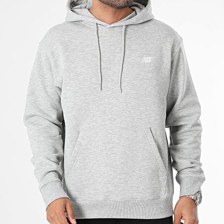 New Balance - MT41511 Sudadera con capucha Gris