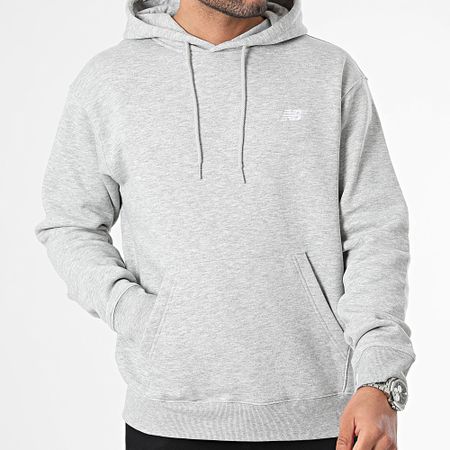 New Balance - MT41511 Sudadera con capucha Gris