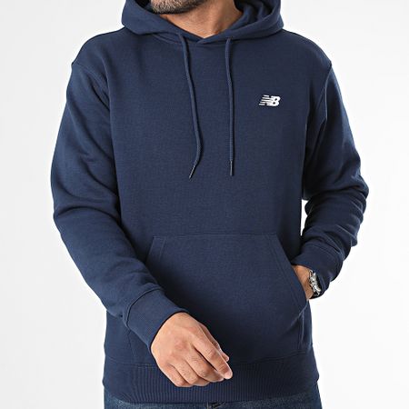New Balance - MT41511 Sudadera con capucha Azul marino