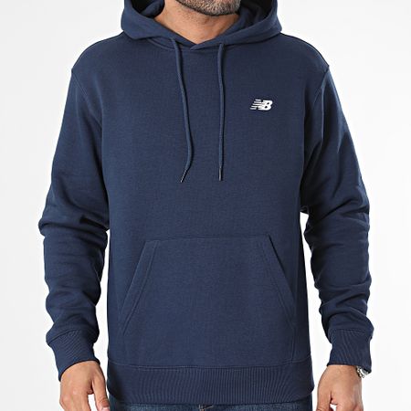 New Balance - MT41511 Sudadera con capucha Azul marino