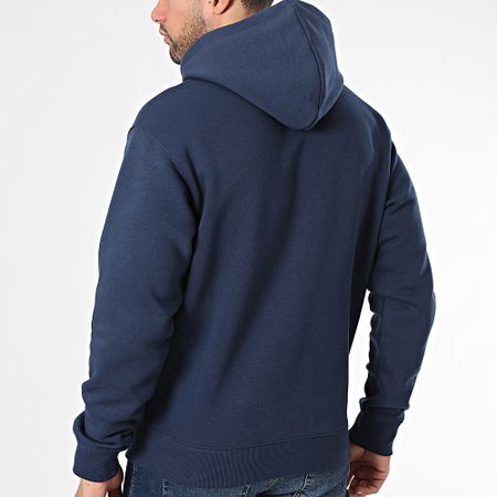 New Balance - MT41511 Sudadera con capucha Azul marino