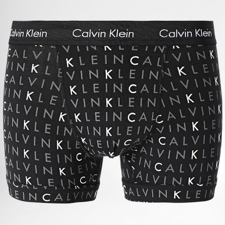 Calvin Klein - Set De 6 Boxers U2662G Negro Gris Heather
