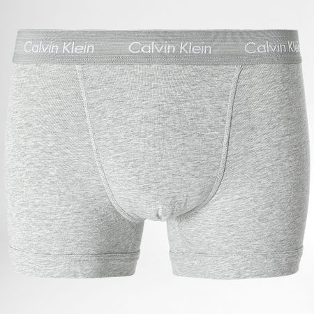 Calvin Klein - Set De 6 Boxers U2662G Negro Gris Heather