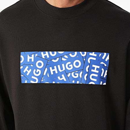 Hugo Azul - Naylos Sudadera cuello redondo 50515188 Negro