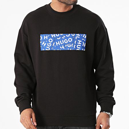 Hugo Azul - Naylos Sudadera cuello redondo 50515188 Negro