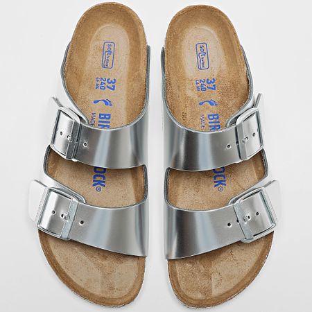 BIRKENSTOCK - Sandalias mujer Arizona BS Plata