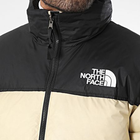 The North Face - Nuptse 1996 Abrigo retro con capucha A3C8D Beige
