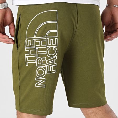 The North Face - Graphic Jogging Shorts A3S4F Caqui Verde