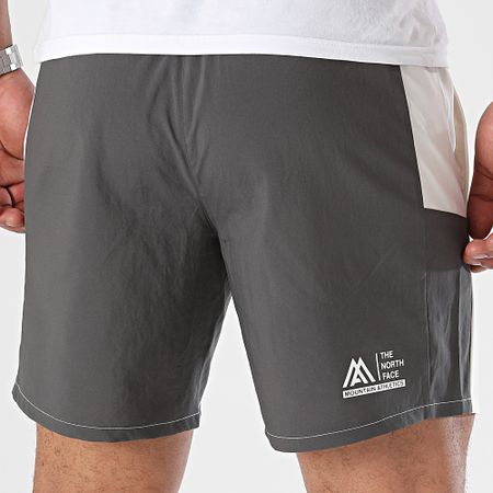 The North Face - Pantalón Corto Tejido A87JM Beige Gris