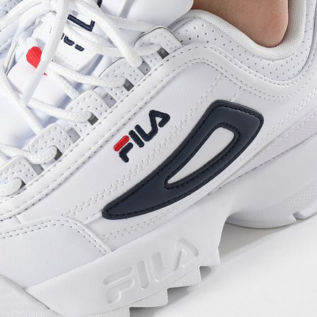 Fila - Disruptor CB Mujer Zapatillas FFW0399 Blanco Fila Azul Marino