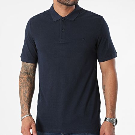 Jack And Jones - Polo básico de manga corta azul marino