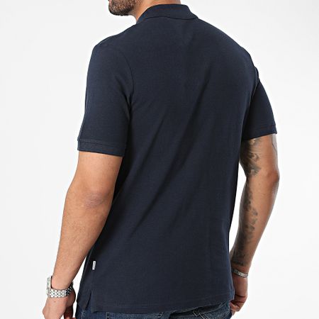 Jack And Jones - Polo básico de manga corta azul marino