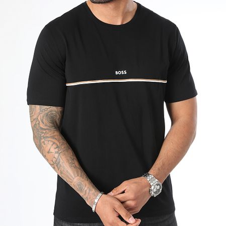 BOSS - Camiseta Unique 50515395 Negro