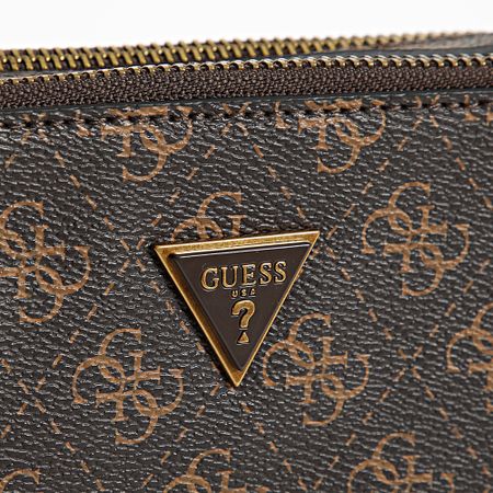 Guess - Bolso HMTOLOP4218 Marrón Oro