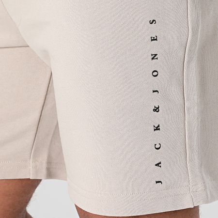 Jack And Jones - Pantalón corto de jogging Star Beige
