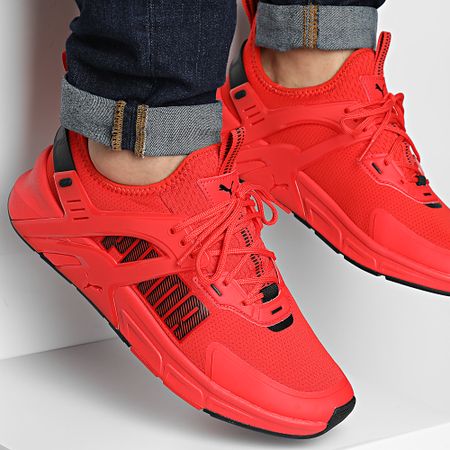 Puma - Zapatillas Pacer + 395240 Puma Rojo Puma Negro