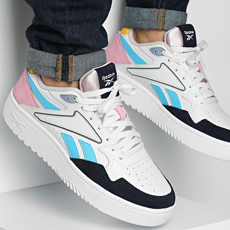 Reebok - Zapatillas ATR Chill 100200464 Blanco Puro Gris Rosa Verde