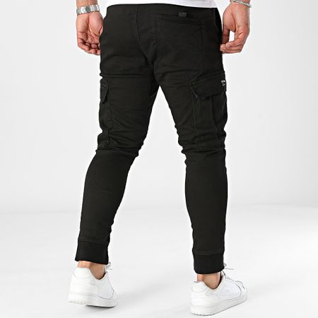 Deeluxe - Pantalones Quatro Cargo 04TJG8127M-PB Negro